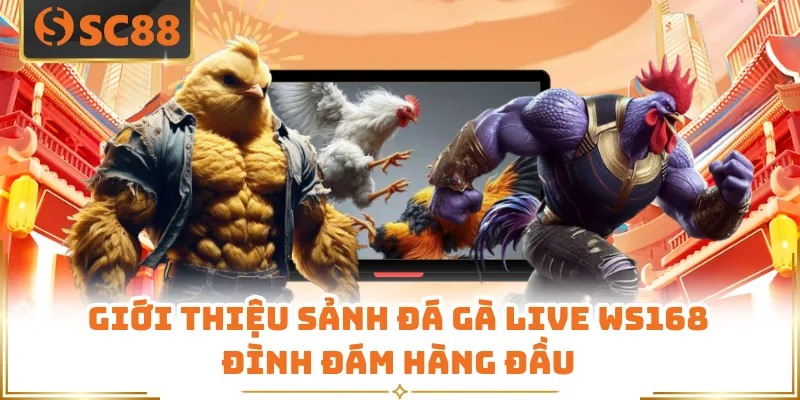 Giới thiệu sảnh đá gà live Ws168 đình đám hàng đầu